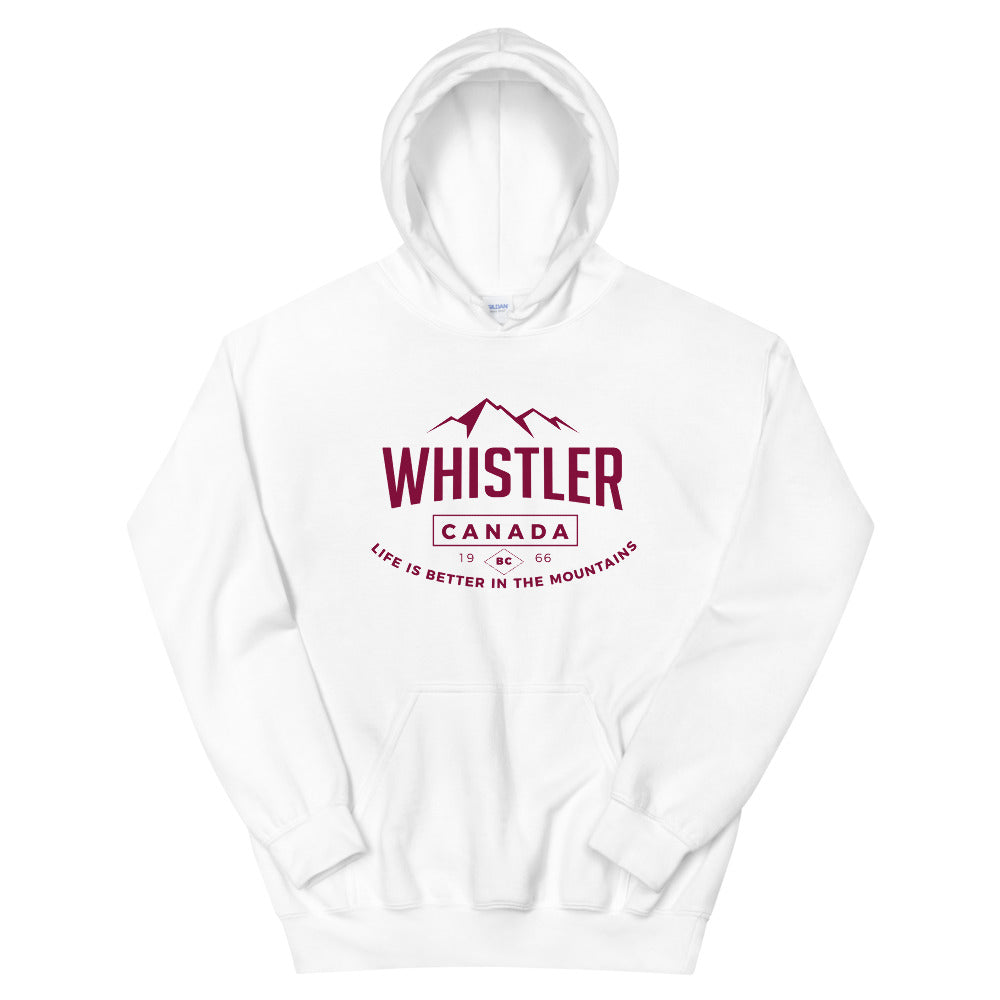 Life is better logo - Unisex Hoodie