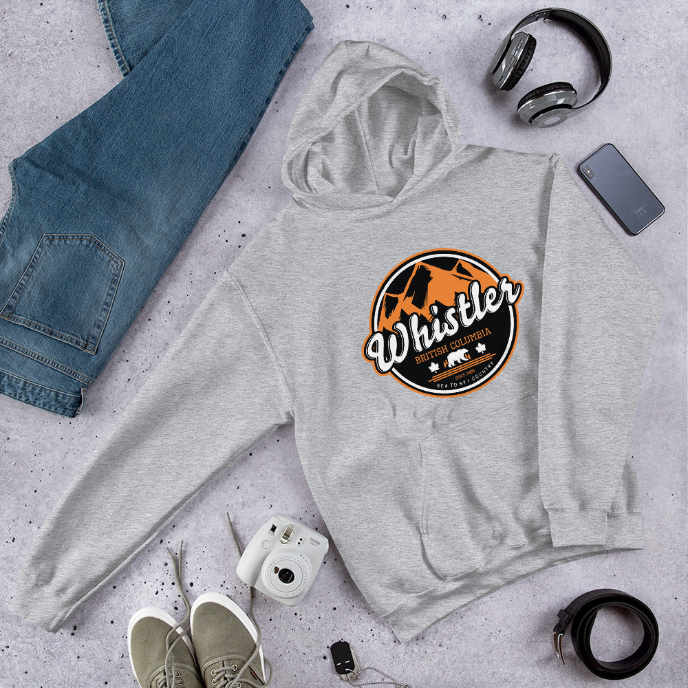 Orange peaks sunrise Hoodie