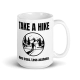 TAKE A HIKE 15oz Coffee mug