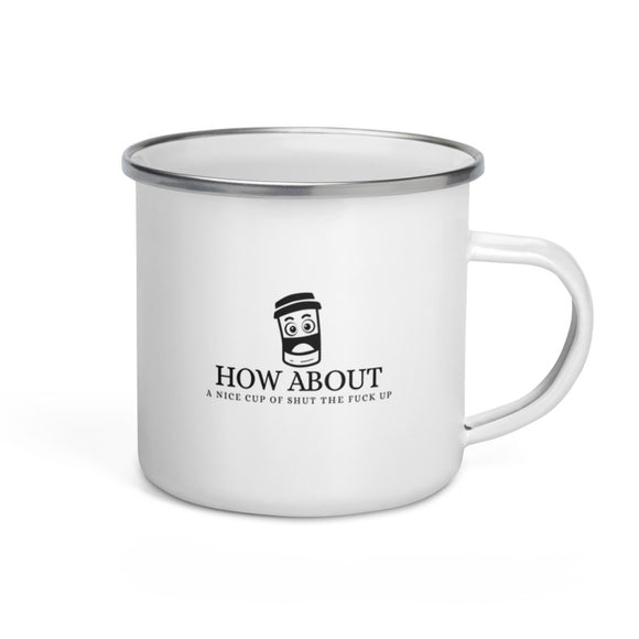 How about a nice  camping Mug -the nook of the north