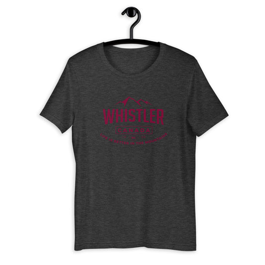 Life is better -maroon logo T-Shirt