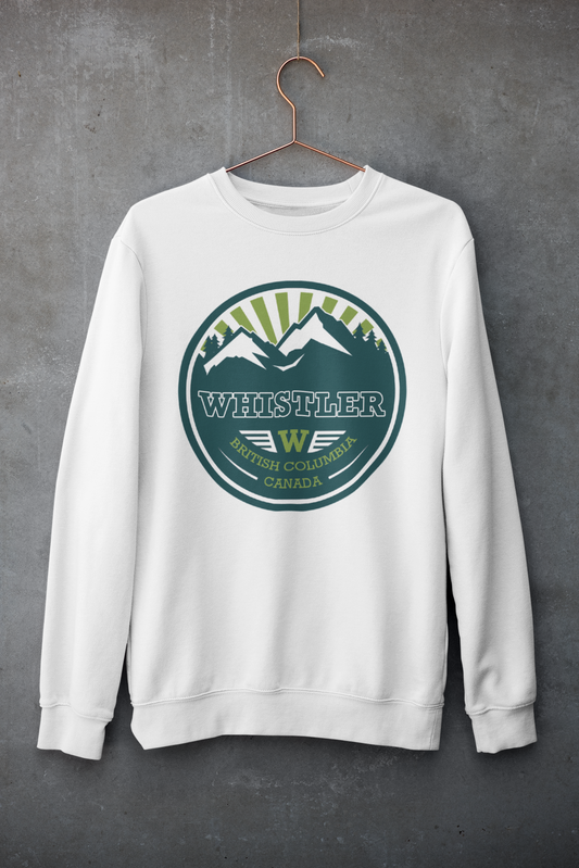 West coastal peaks crewneck- the nook of the north