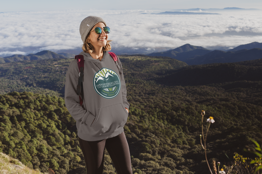 Sun rays coastal peaks hoody- the nook of the north