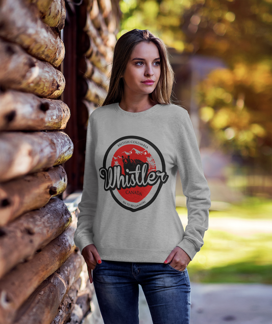 Oval bear Logo crewneck