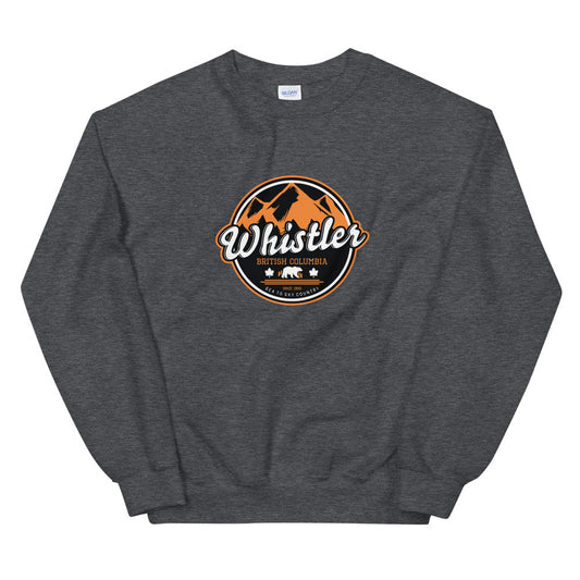 Orange peaks crewneck- the nook of the north