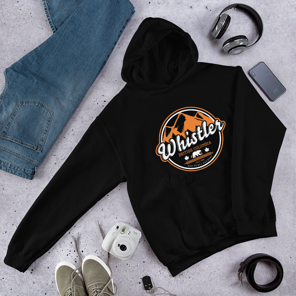 Orange peaks sunrise Hoodie
