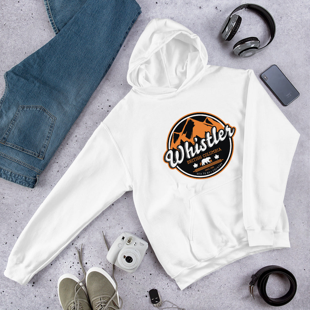 Orange peaks sunrise Hoodie