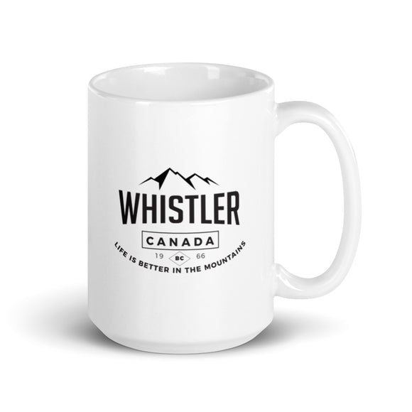 White glossy mug- 11oz or 15oz size